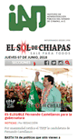 Mobile Screenshot of elsoldechiapas.com